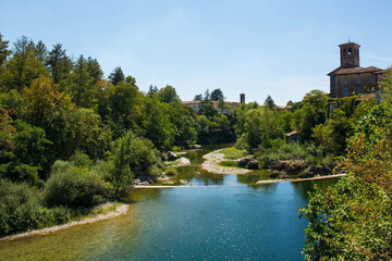 The Natisone River near the village of Cividale del Friuli in Udine Province, Friuli-Venezia Giulia, north east Italy
