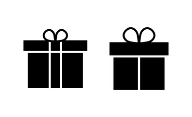Gift icon vector. gift sign and symbol. birthday gift
