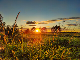 Fototapeta Gliwice - Zachód Słońca obraz