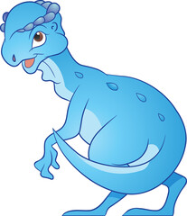 funny cartoon dinosaurs for kids cute dinosaurs. T-rex, diplodocus, triceratops cartoon style