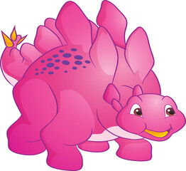 funny cartoon dinosaurs for kids cute dinosaurs. T-rex, diplodocus, triceratops cartoon style