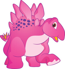 funny cartoon dinosaurs for kids cute dinosaurs. T-rex, diplodocus, triceratops cartoon style