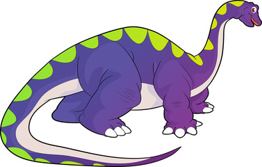 funny cartoon dinosaurs for kids cute dinosaurs. T-rex, diplodocus, triceratops cartoon style