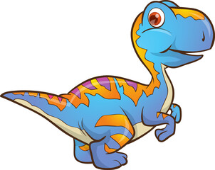 funny cartoon dinosaurs for kids cute dinosaurs. T-rex, diplodocus, triceratops cartoon style