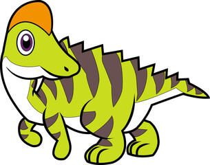 funny cartoon dinosaurs for kids cute dinosaurs. T-rex, diplodocus, triceratops cartoon style