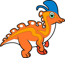funny cartoon dinosaurs for kids cute dinosaurs. T-rex, diplodocus, triceratops cartoon style