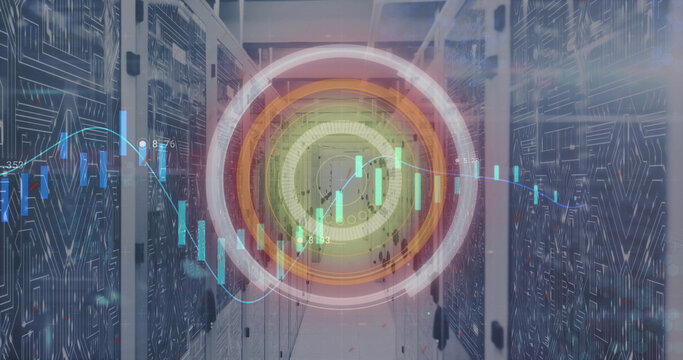 Image of scope scanning and data processing over computer servers - Powered by Adobe