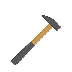 CONSTRUCTION TOOLS HAMMER Icon Symbol