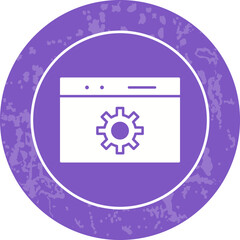Unique Web Optimization Vector Icon