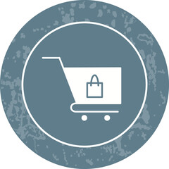 Fototapeta premium Unique Cart Vector Icon