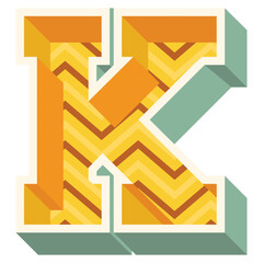Alphabet Letter K