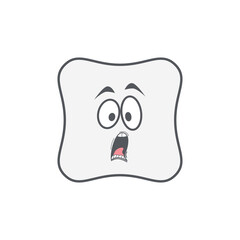 Emoticon Doodle Cute Basic Shape With Expression