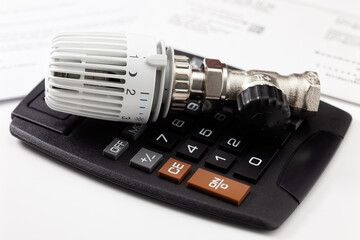 Thermostat mit Taschenrechner