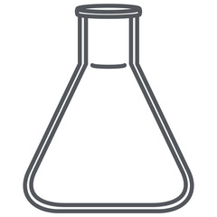 Erlenmeyer Flask Tube Laboratory Glassware