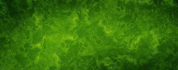 Magical Contemporary Art Modern Deep Green Texture Background