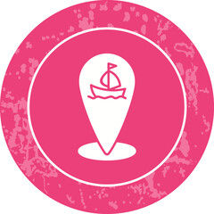 Shipping Location Vector Icon