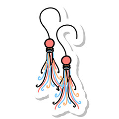 Sticker Women Wear Equipment Fashion Style