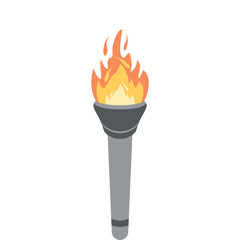 Torch Light Fire fiery flame bright fireball flames Torchlight Red