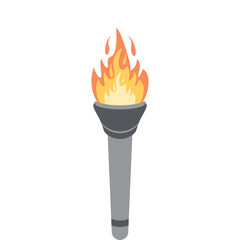 Torch Light Fire fiery flame bright fireball flames Torchlight Red