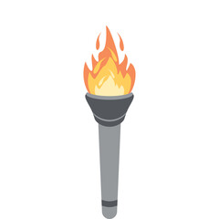 Torch Light Fire fiery flame bright fireball flames Torchlight Red