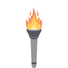 Torch Light Fire fiery flame bright fireball flames Torchlight Red