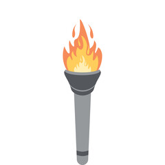 Torch Light Fire fiery flame bright fireball flames Torchlight Red