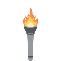 Torch Light Fire fiery flame bright fireball flames Torchlight Red