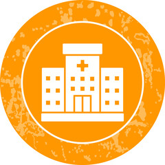 Naklejka premium Hospital Icon