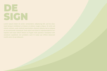 flat design, wave ,colorful abstract background