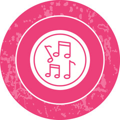 Obraz premium Musical Notes Icon