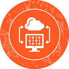 Cloud Coding Icon