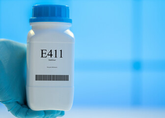 Packaging with nutritional supplements E411 stabiliser