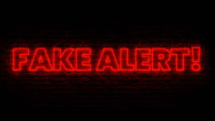 Red Neon Fake Alert!