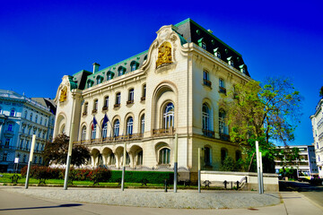 Fototapeta na wymiar Schöne Botschaft in Wien 