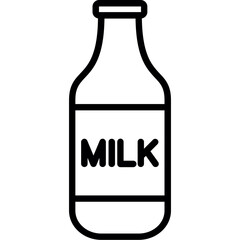 Milk Bottle Icon