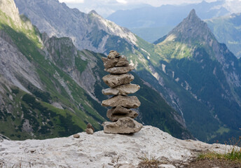 Steinhaufen - Alpen