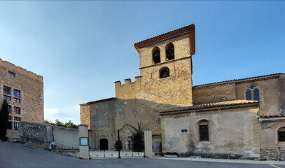 Église Saint-Jean, La Palme, Aude, Languedoc, Occitanie, France.