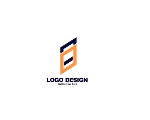 modern and simple design concept logo for company . simple logo with gradient color template . vector file eps 10