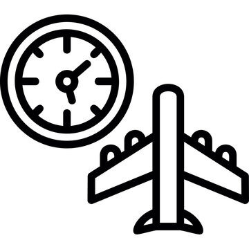 Jet Lag Icon