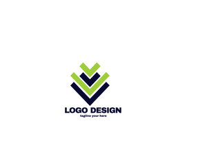 modern and simple design concept logo for company . simple logo with gradient color template . vector file eps 10