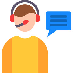 Customer Service Agent Icon
