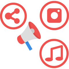 Social Media Marketer Icon