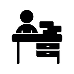 Office Desk Icon