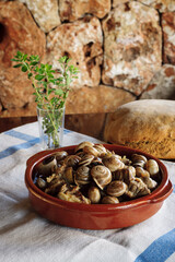 caracoles a la mallorquina,Can Ramis,llucmajor, Mallorca,Islas Baleares,Spain.
