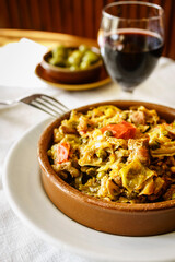 sopas mallorquinas, celler de Randa, Mallorca,Islas Baleares,Spain.