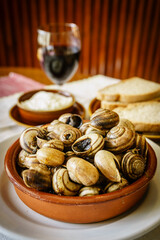 caracoles a la mallorquina,celler de Randa,llucmajor, Mallorca,Islas Baleares,Spain.