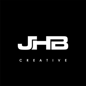 JHB Letter Initial Logo Design Template Vector Illustration