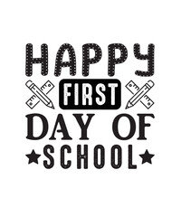 Back to school svg t shirt designs bundle