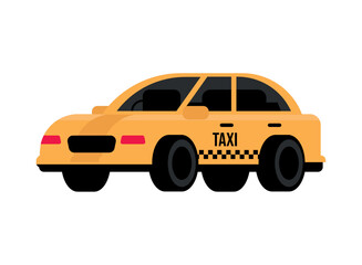 Fototapeta na wymiar taxi transport car