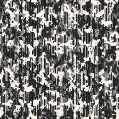 Monochrome Distressed Wood Grain Textured Pattern